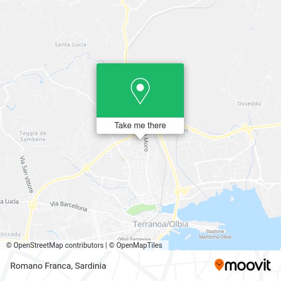 Romano Franca map
