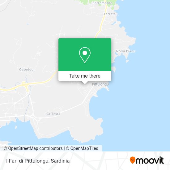I Fari di Pittulongu map