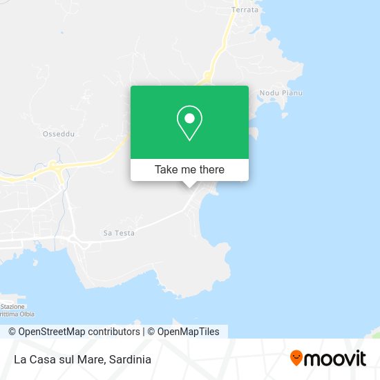 La Casa sul Mare map