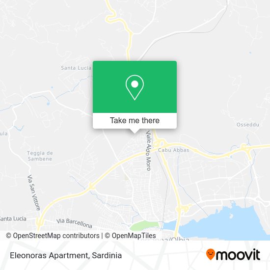 Eleonoras Apartment map