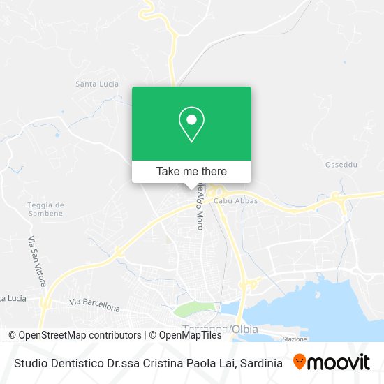 Studio Dentistico Dr.ssa Cristina Paola Lai map