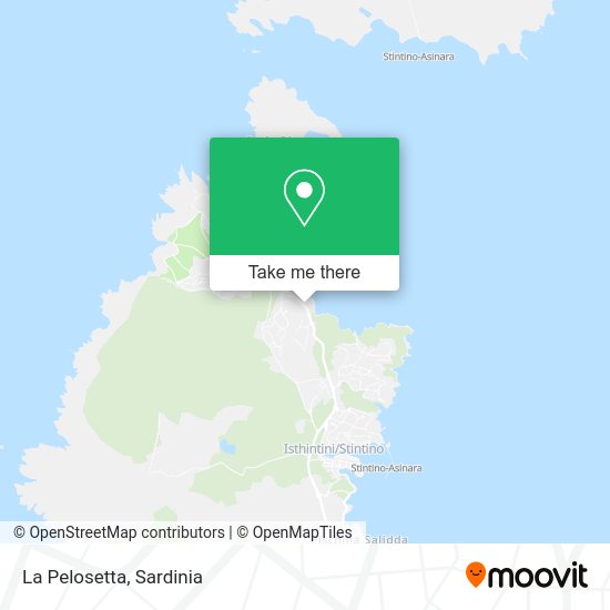La Pelosetta map