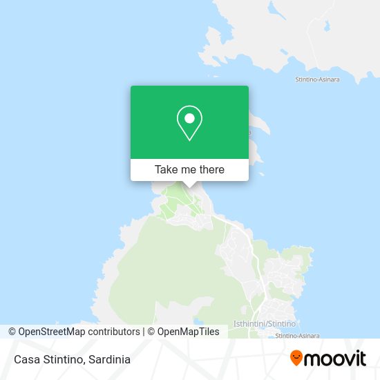 Casa Stintino map