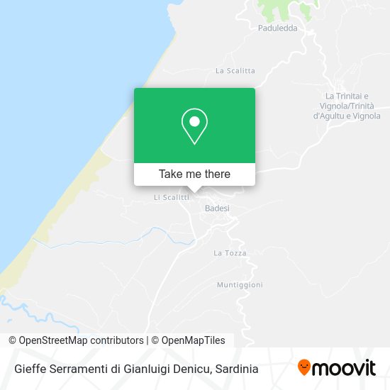 Gieffe Serramenti di Gianluigi Denicu map