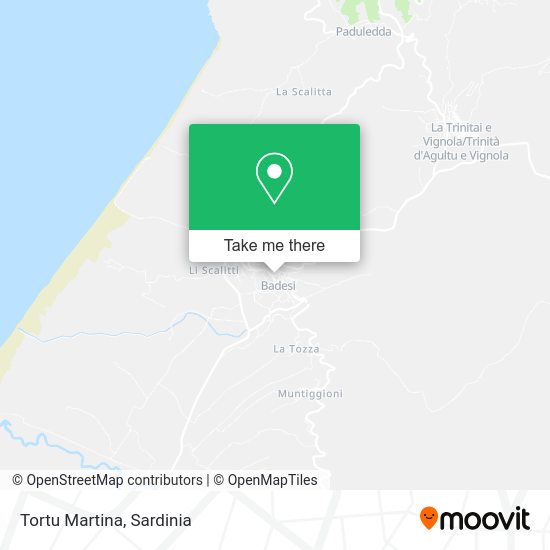 Tortu Martina map