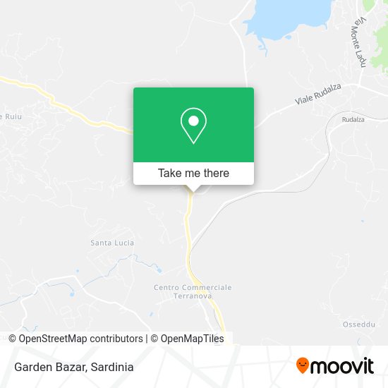 Garden Bazar map