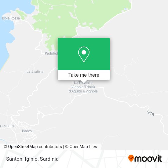 Santoni Iginio map