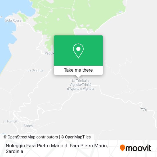 Noleggio Fara Pietro Mario di Fara Pietro Mario map