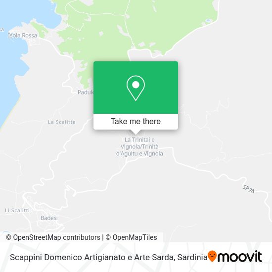 Scappini Domenico Artigianato e Arte Sarda map