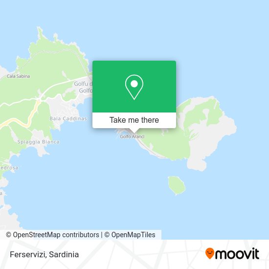 Ferservizi map