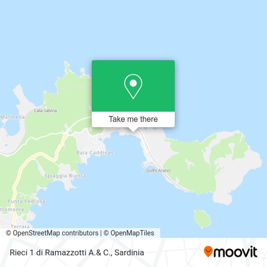 Rieci 1 di Ramazzotti A.& C. map