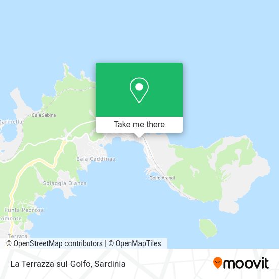La Terrazza sul Golfo map