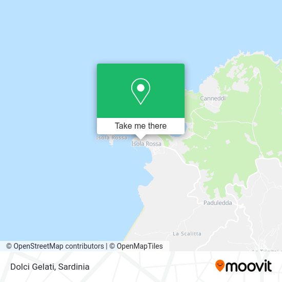 Dolci Gelati map