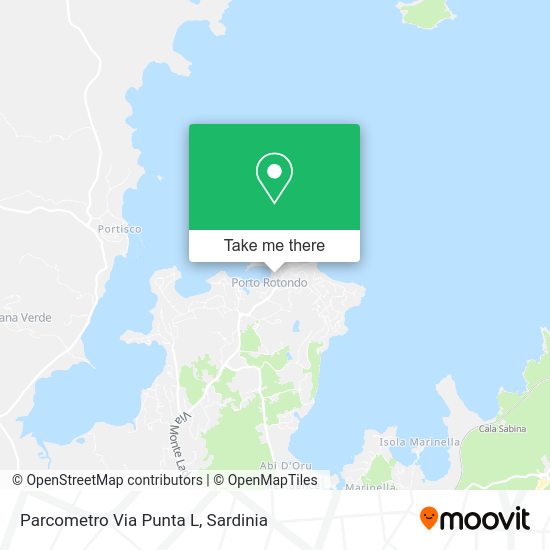 Parcometro Via Punta L map