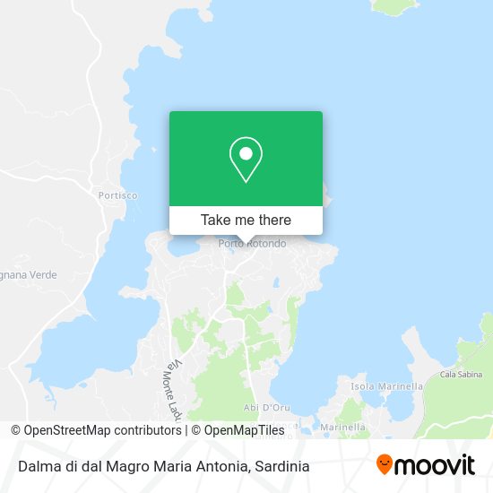 Dalma di dal Magro Maria Antonia map
