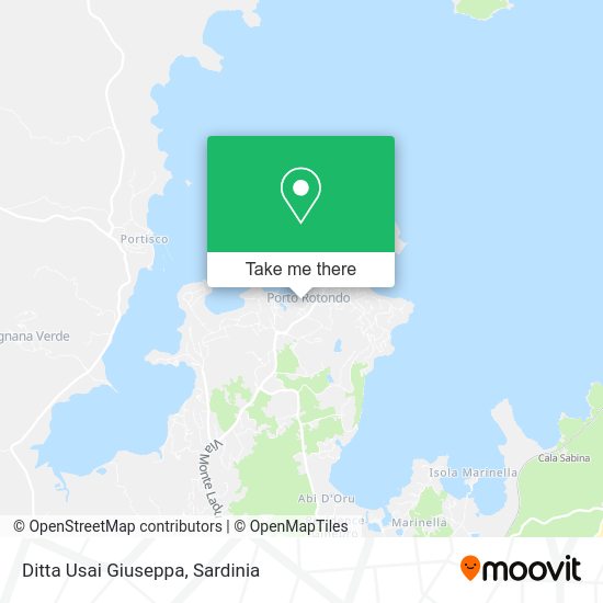 Ditta Usai Giuseppa map