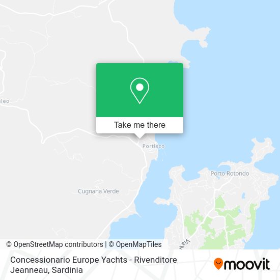 Concessionario Europe Yachts - Rivenditore Jeanneau map