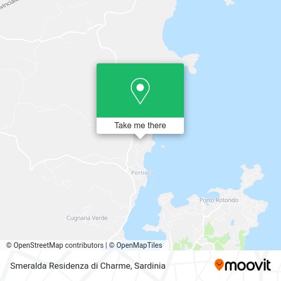 Smeralda Residenza di Charme map
