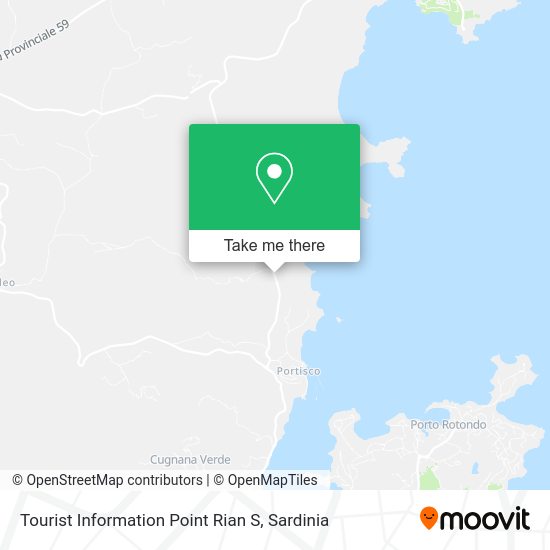 Tourist Information Point Rian S map