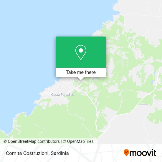 Comita Costruzioni map