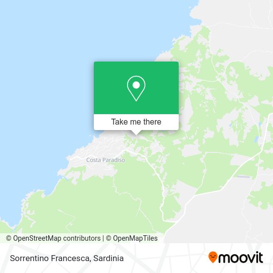 Sorrentino Francesca map
