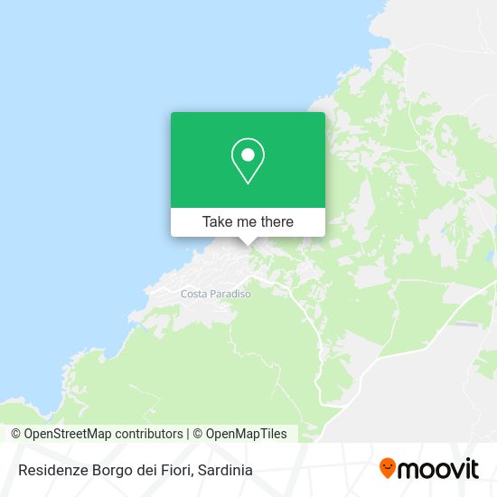 Residenze Borgo dei Fiori map