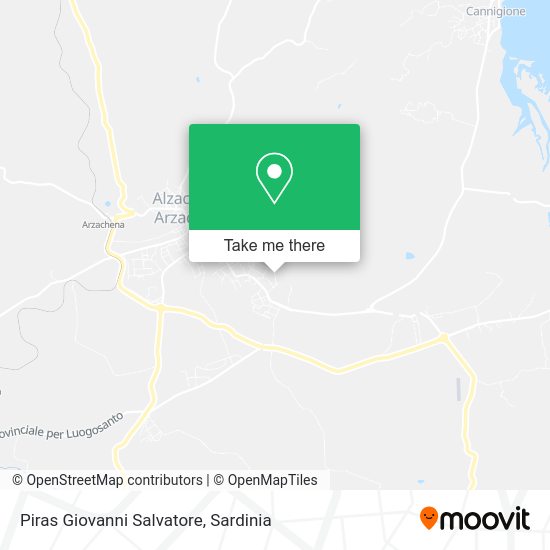 Piras Giovanni Salvatore map