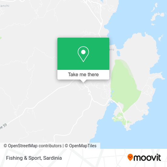 Fishing & Sport map