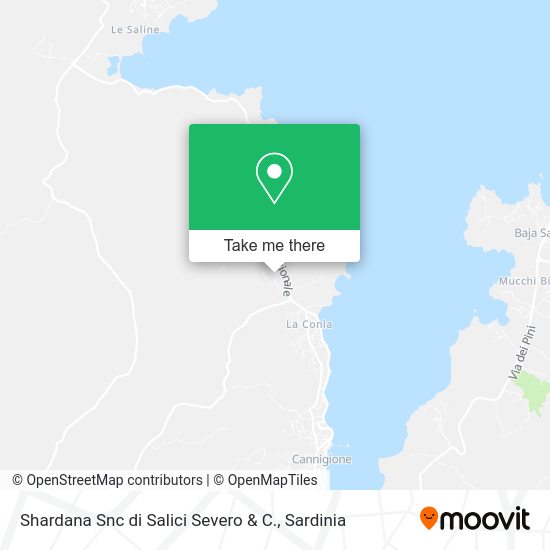 Shardana Snc di Salici Severo & C. map