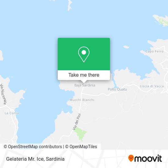 Gelateria Mr. Ice map