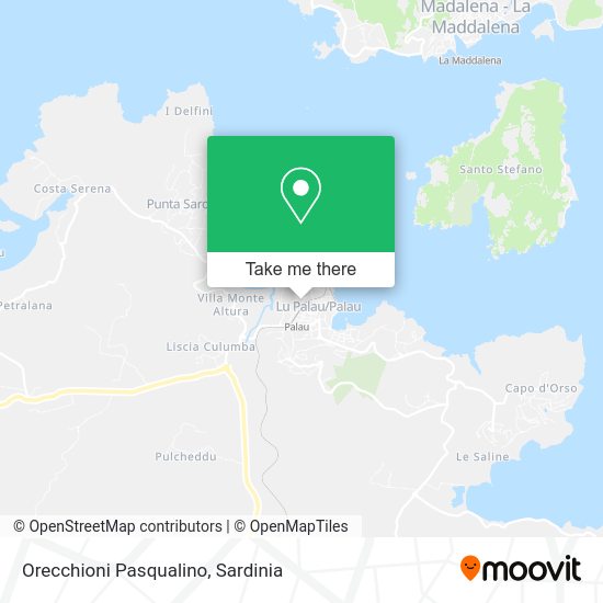 Orecchioni Pasqualino map