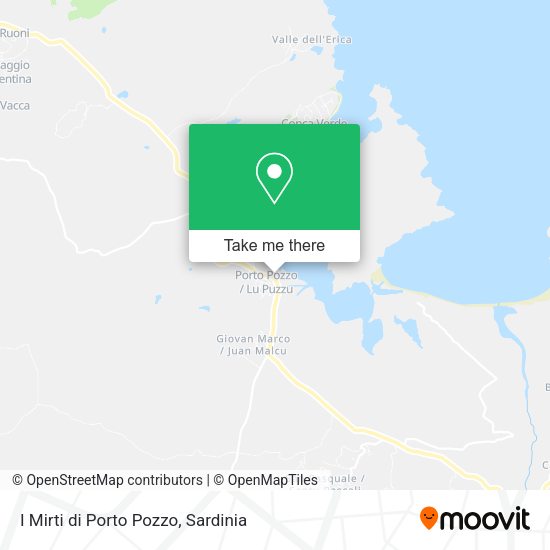I Mirti di Porto Pozzo map