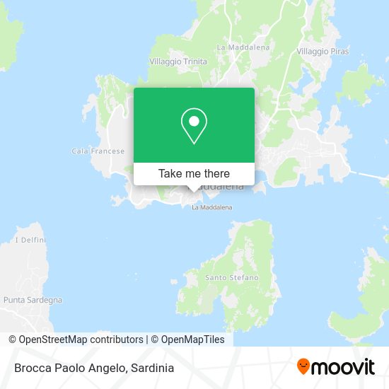 Brocca Paolo Angelo map