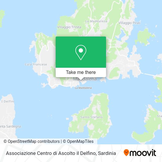 Associazione Centro di Ascolto il Delfino map