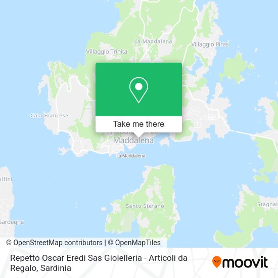 Repetto Oscar Eredi Sas Gioielleria - Articoli da Regalo map