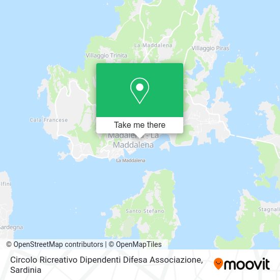 Circolo Ricreativo Dipendenti Difesa Associazione map