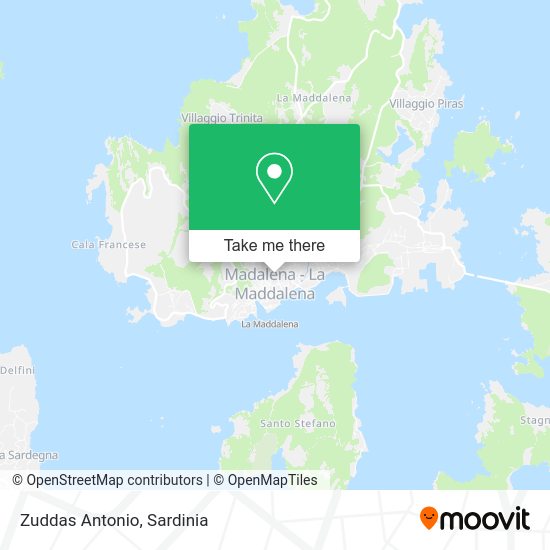 Zuddas Antonio map