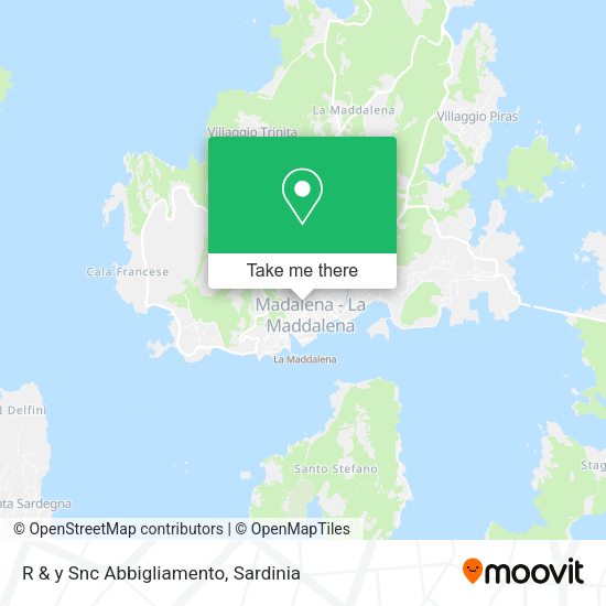 R & y Snc Abbigliamento map