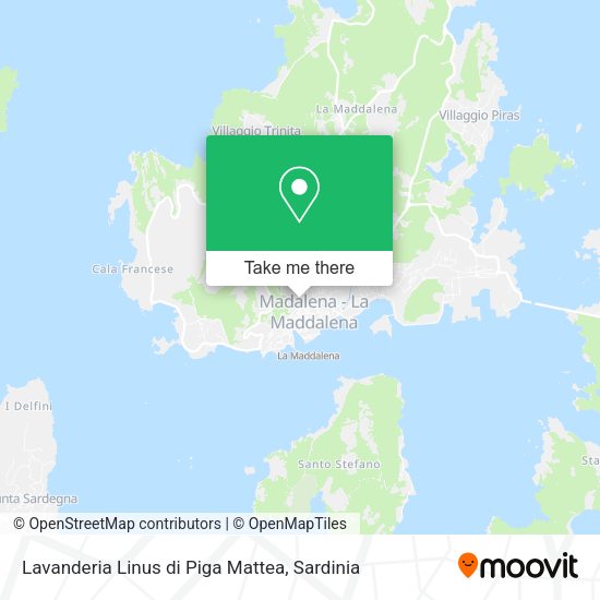 Lavanderia Linus di Piga Mattea map