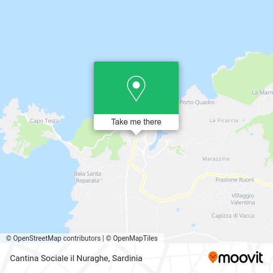Cantina Sociale il Nuraghe map