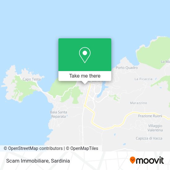Scam Immobiliare map
