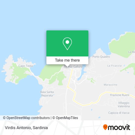 Virdis Antonio map