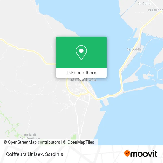 Coiffeurs Unisex map