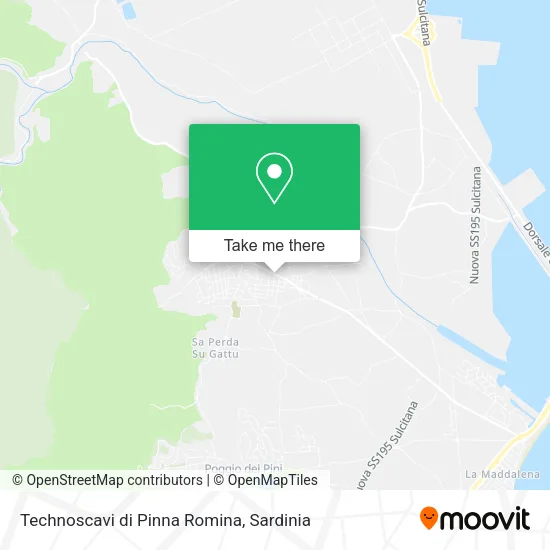 Technoscavi di Pinna Romina map