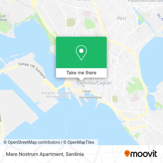 Mare Nostrum Apartment map