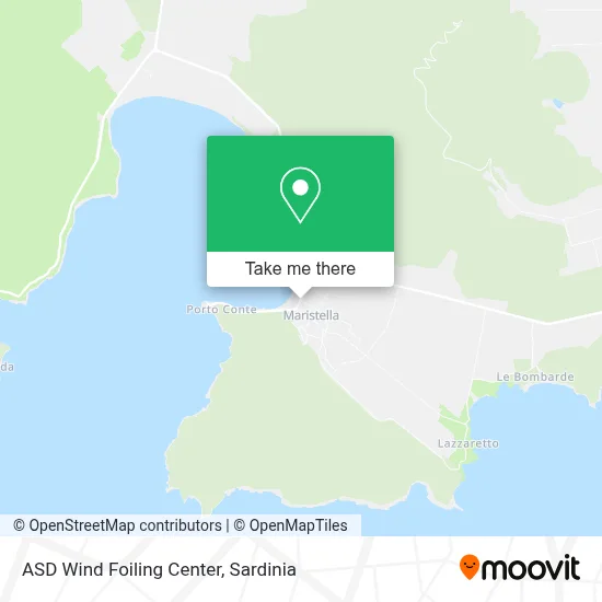 ASD Wind Foiling Center map