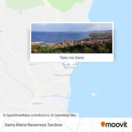 Santa Maria Navarrese map