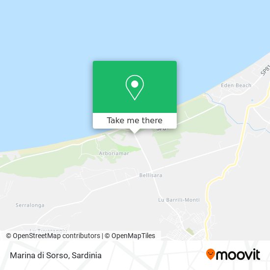 Marina di Sorso map