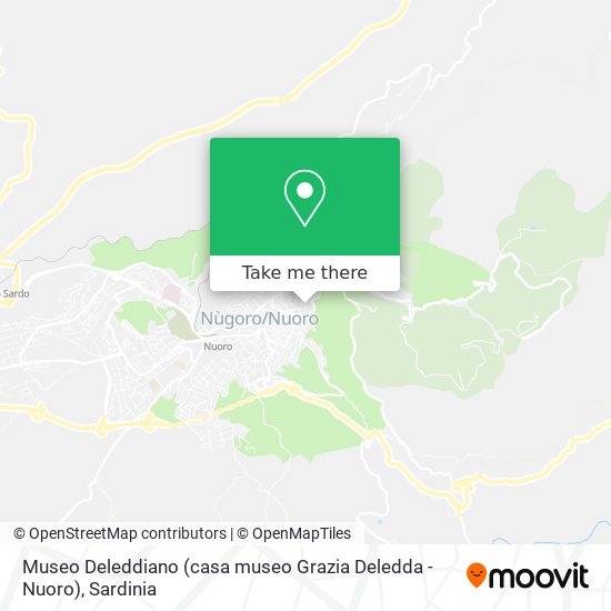 Museo Deleddiano (casa museo Grazia Deledda - Nuoro) map