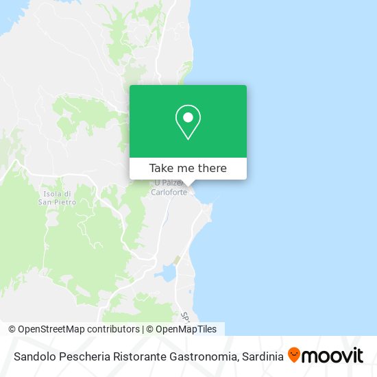 Sandolo Pescheria Ristorante Gastronomia map